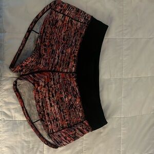 Multicolored Lululemon Speed Up shorts